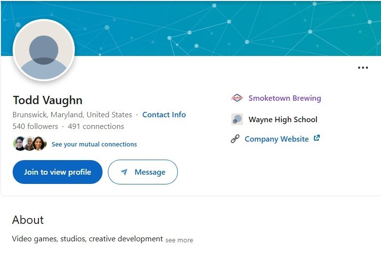 Veterano da Bethesda Todd Vaughn deixa o estúdio após 26 anos