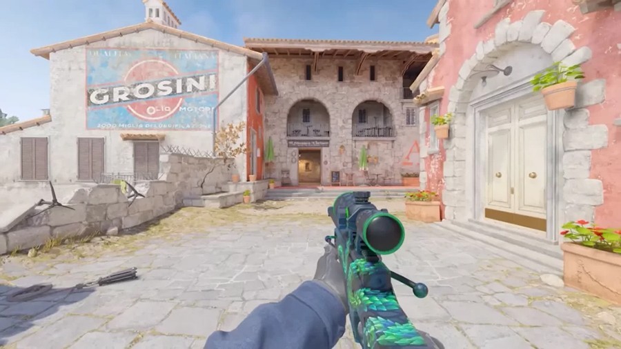 Configurando mira no console do CS2