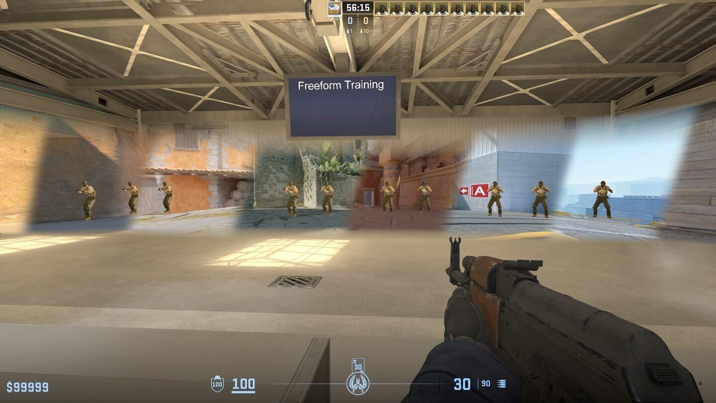 mapa para treinar AWP CS2 ggpredict training hub