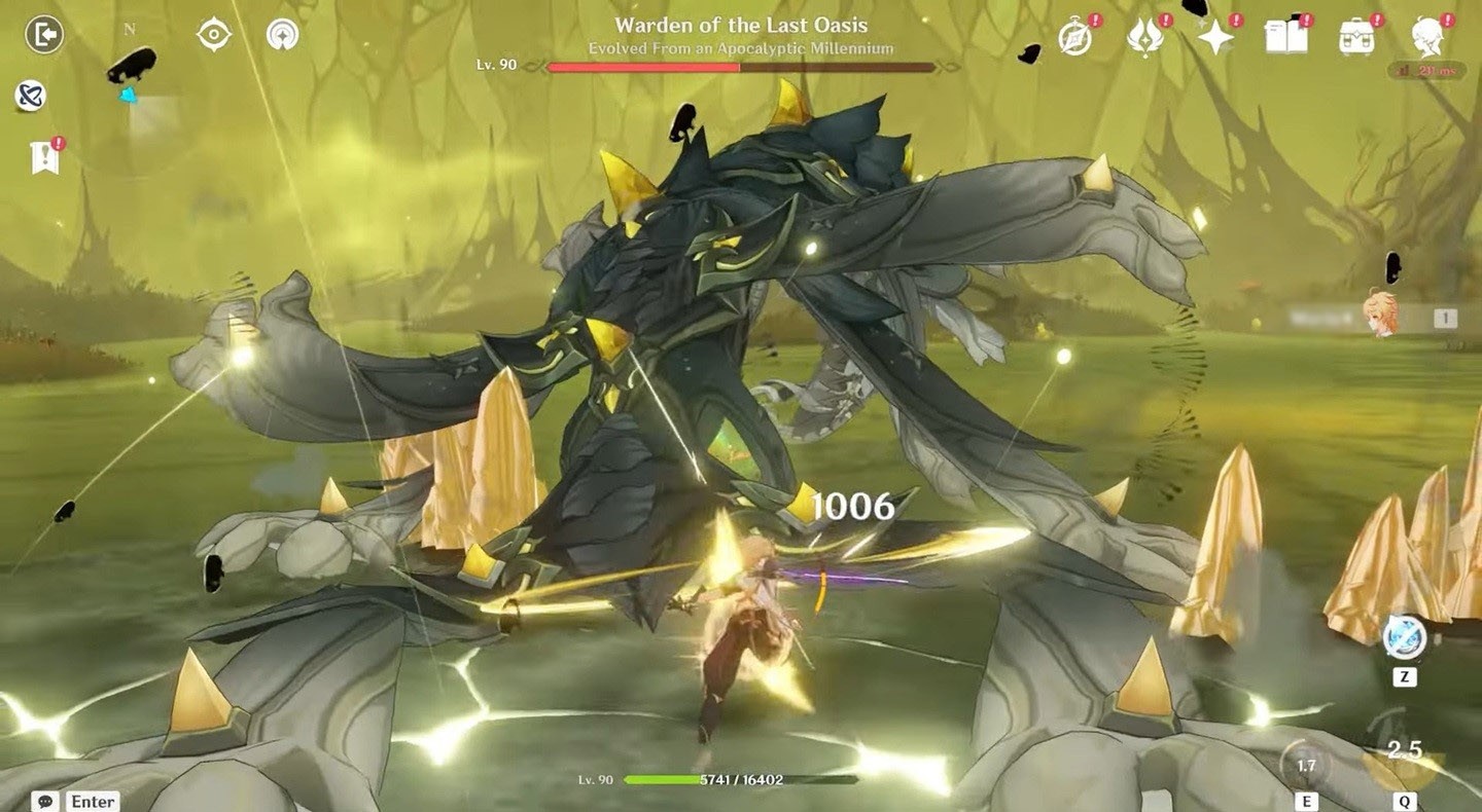 The Dendro Dragon in Genshin Impact A Detailed Battle Guide