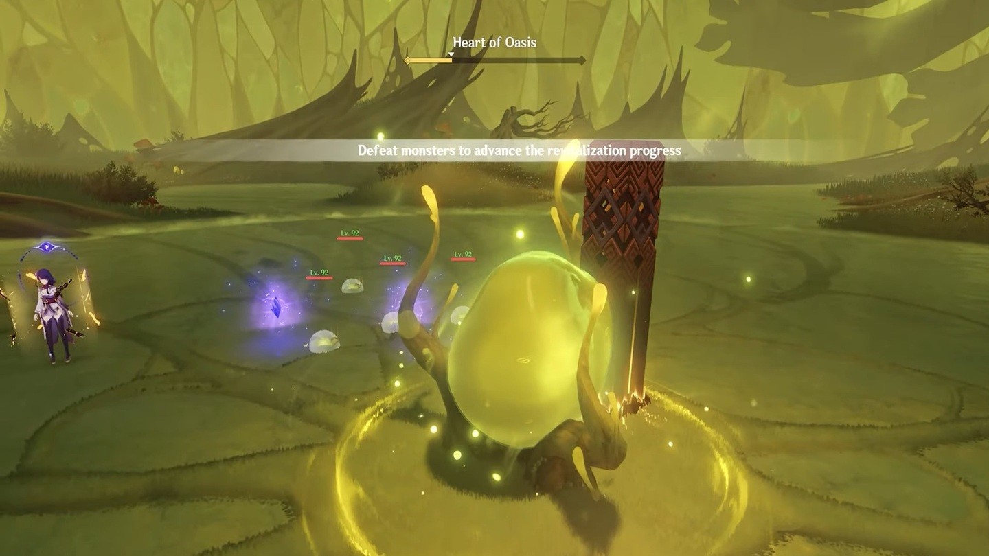 Phase Two—Heart of Oasis dendro dragon