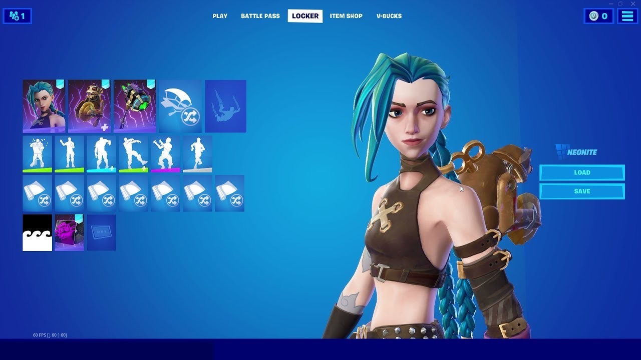 Jinx Skin Fortnite