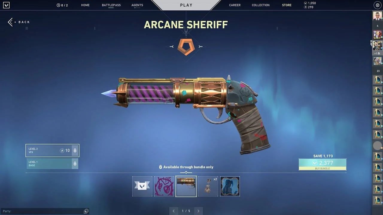 Valorant Arcane Sheriff