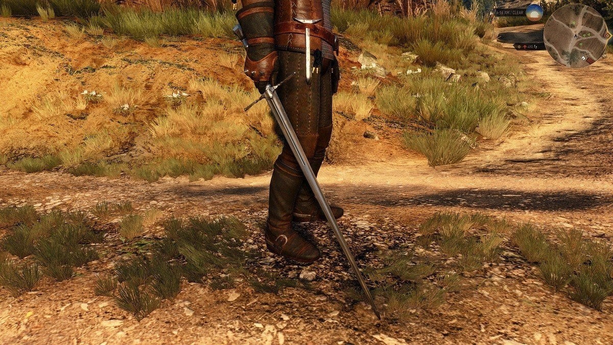 Regular sword cheats in The Witcher 3