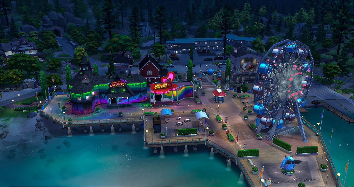 Amusement Park the sims 4