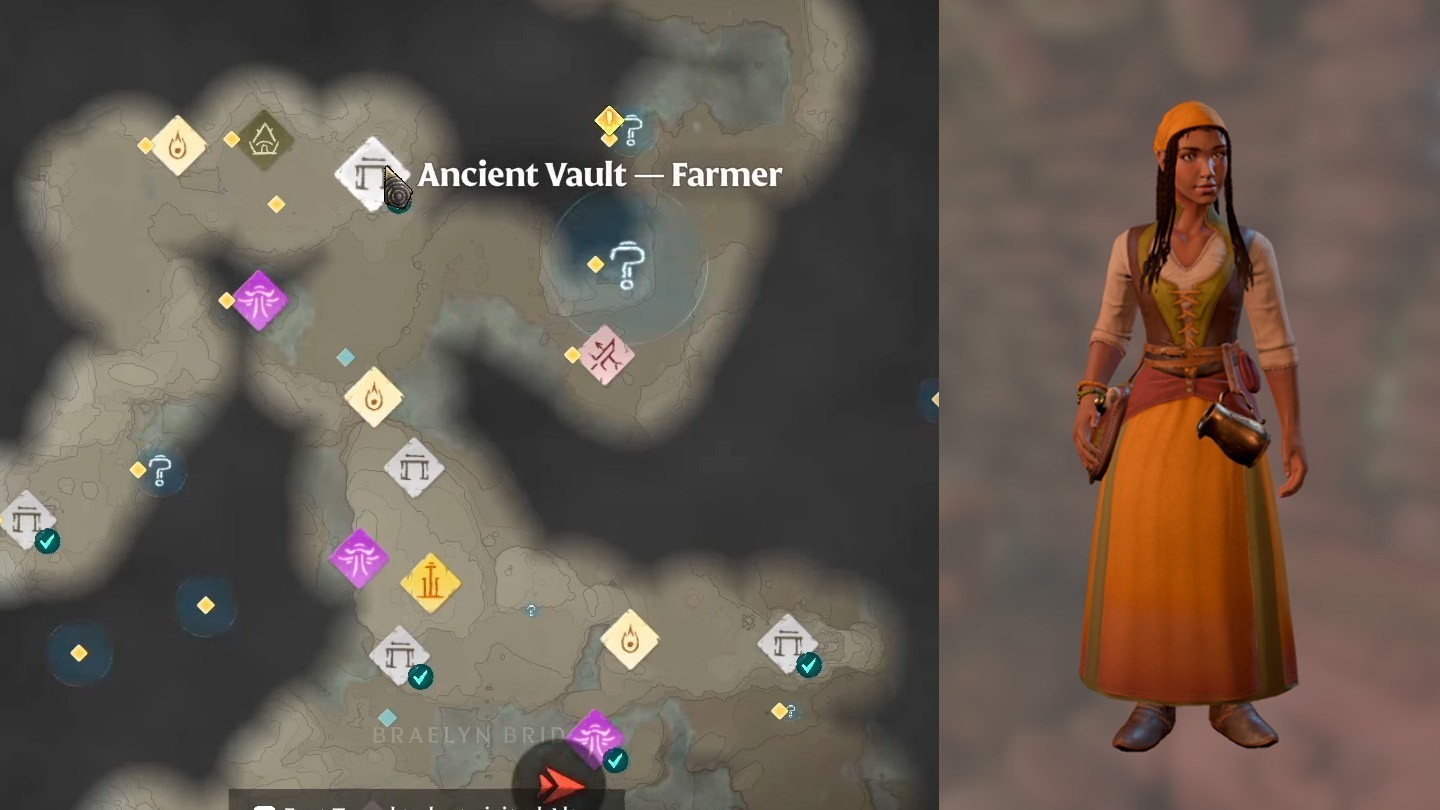 Farmer enshrouded