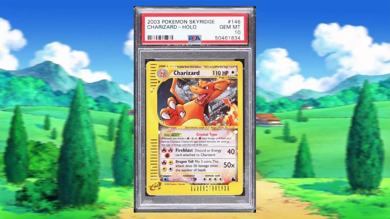 Crystal Charizard Holo Skyridge