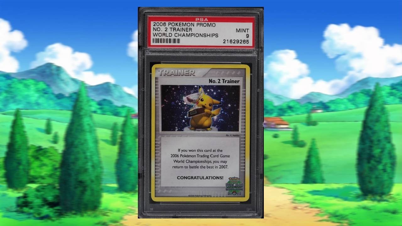 Pokemon World Championships No 2 Trainer Promo