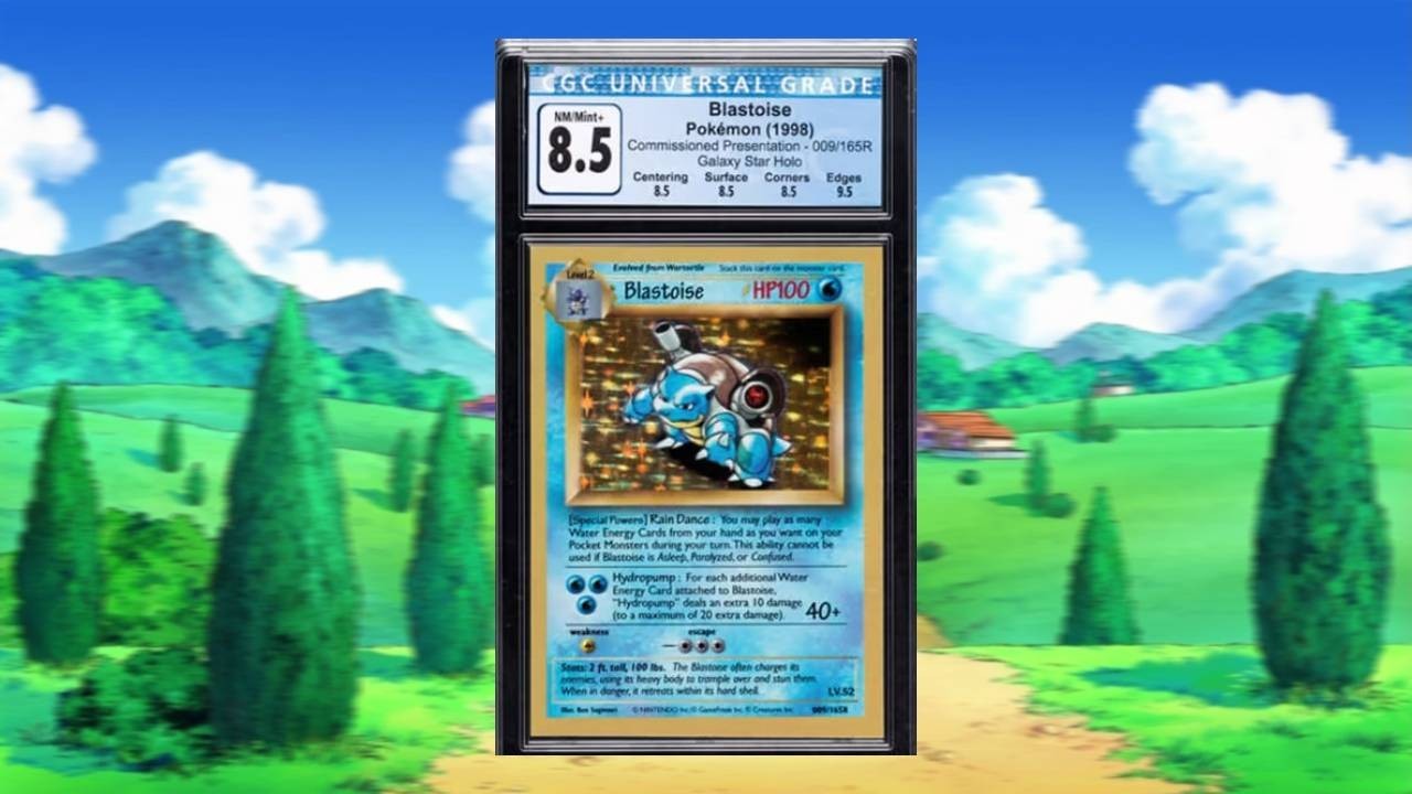 Blastoise Wizards of the Coast Presentation Galaxy Star Holo