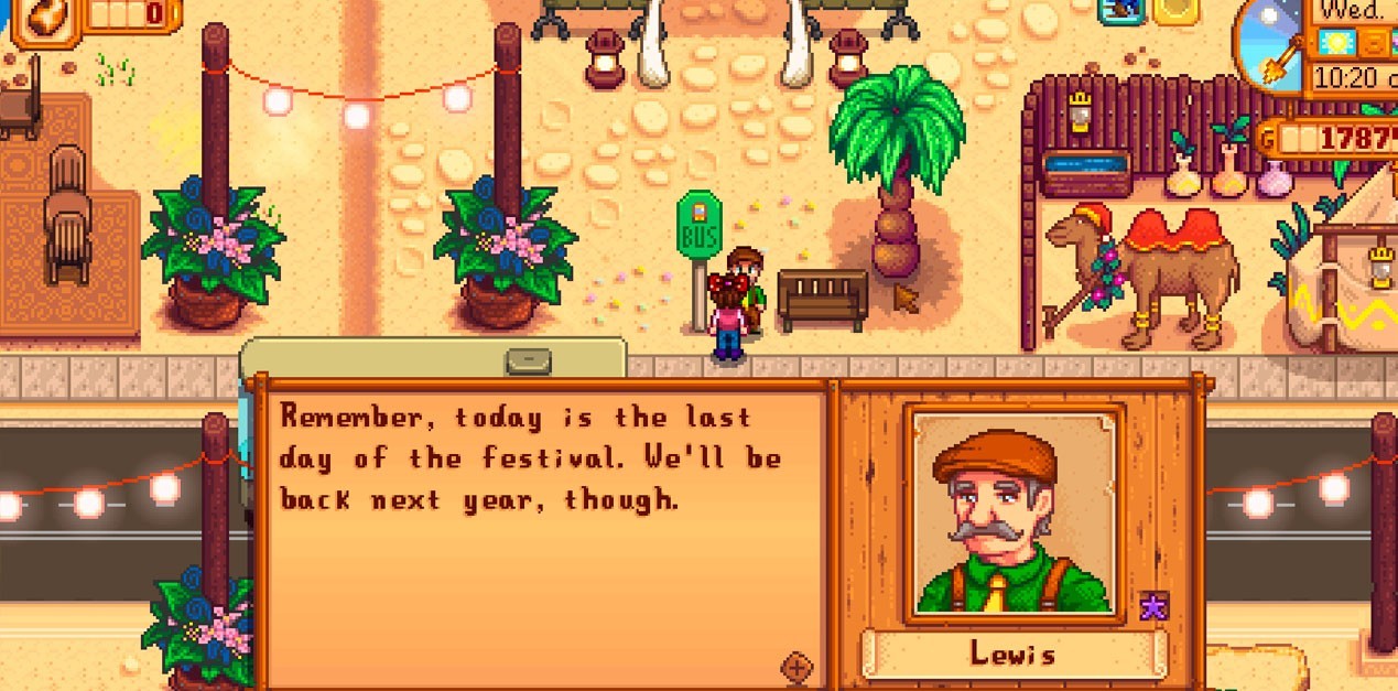 The Desert Festival Stardew Valley