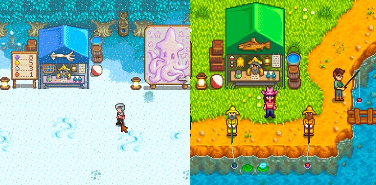 Trout Derby Squidfest Stardew Valley