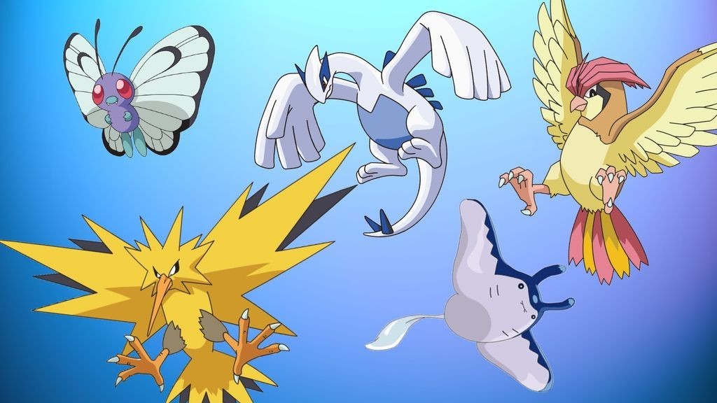 flying type Pokémon