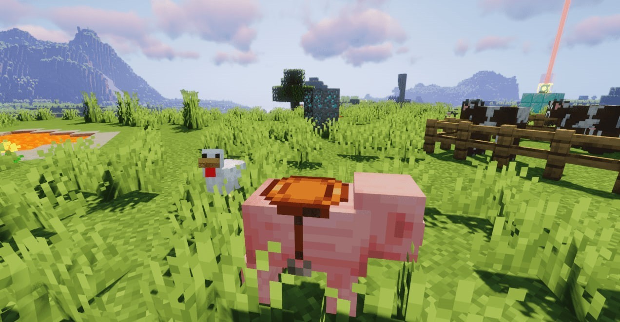 Minecraft saddle