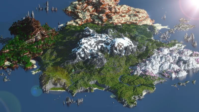 Minecraft maps