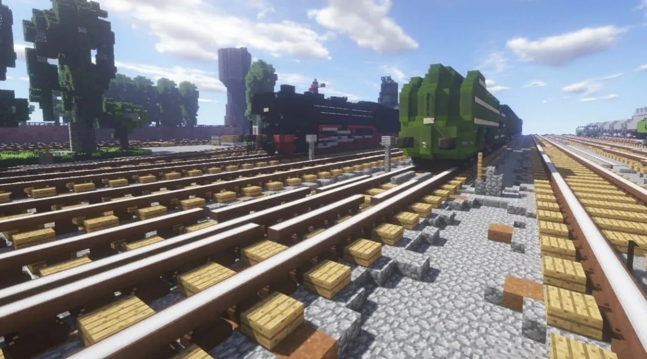 rails in Minecraft