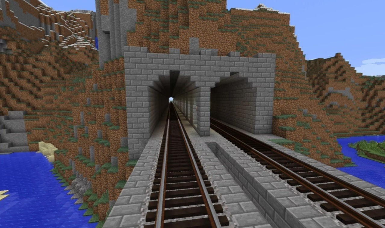 rails in Minecraft