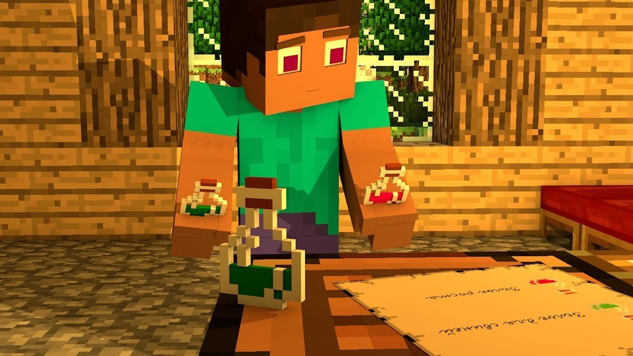 healing potion in Minecraft