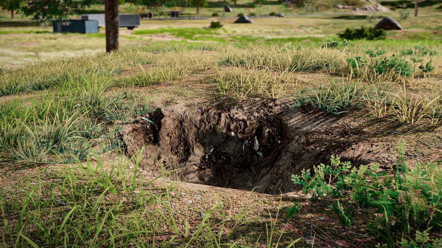 PUBG terreno destrutível