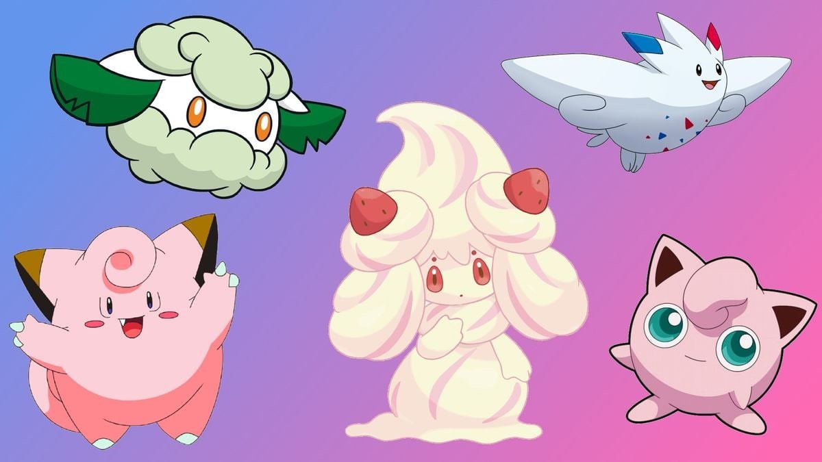 Fairy type Pokémon