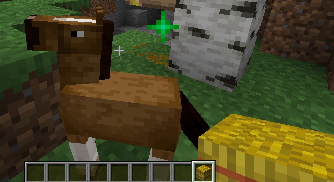 How to feed a horse in Minecraft