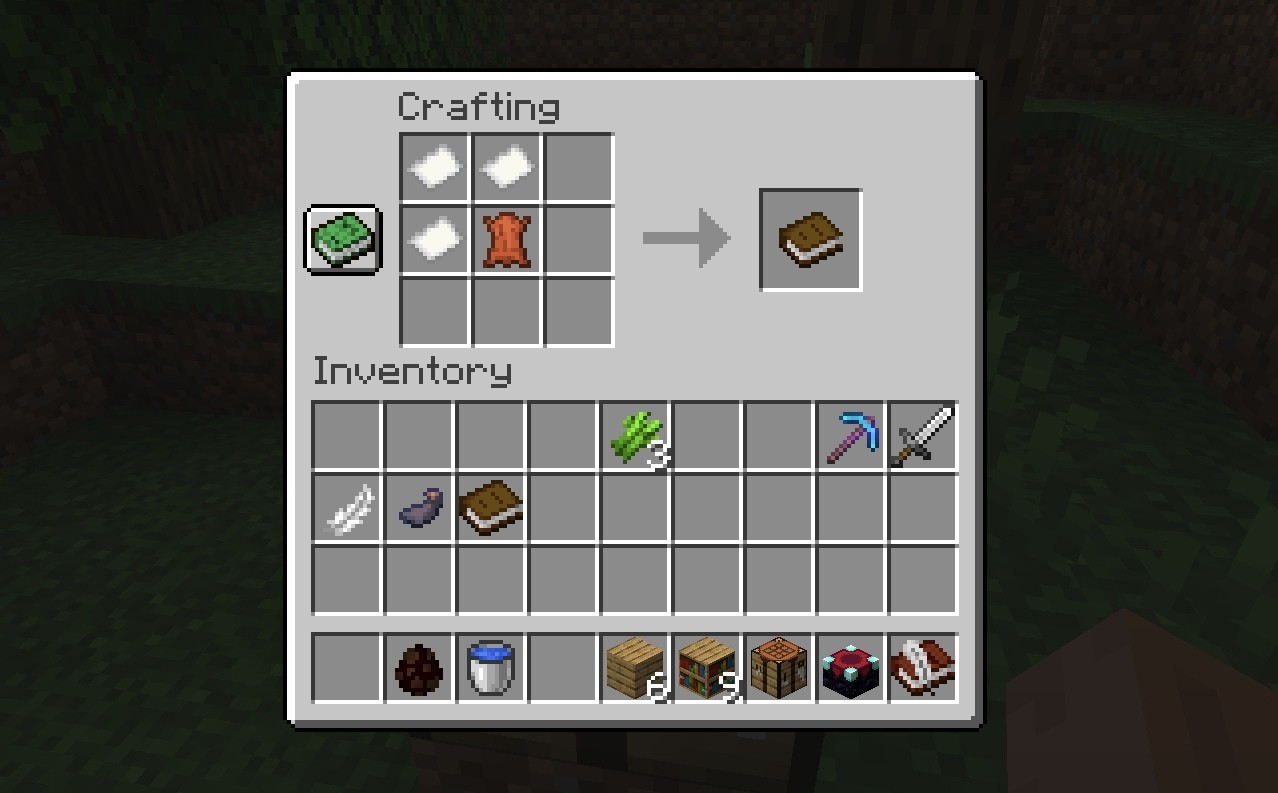 book in Minecraft