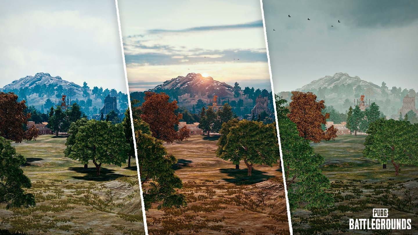 PUBG Erangel map