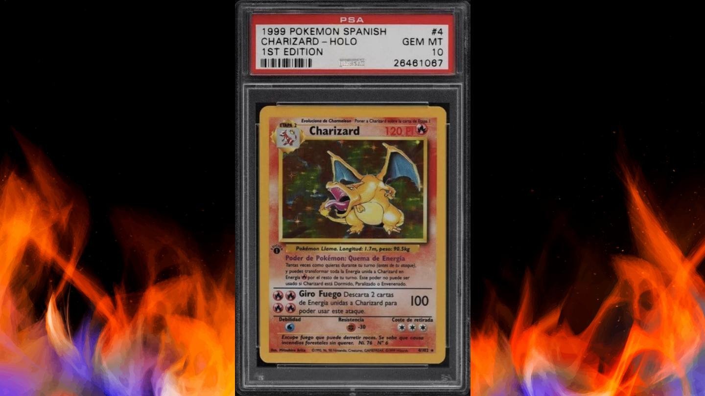 Pokemon Spanish First Edition Charizard