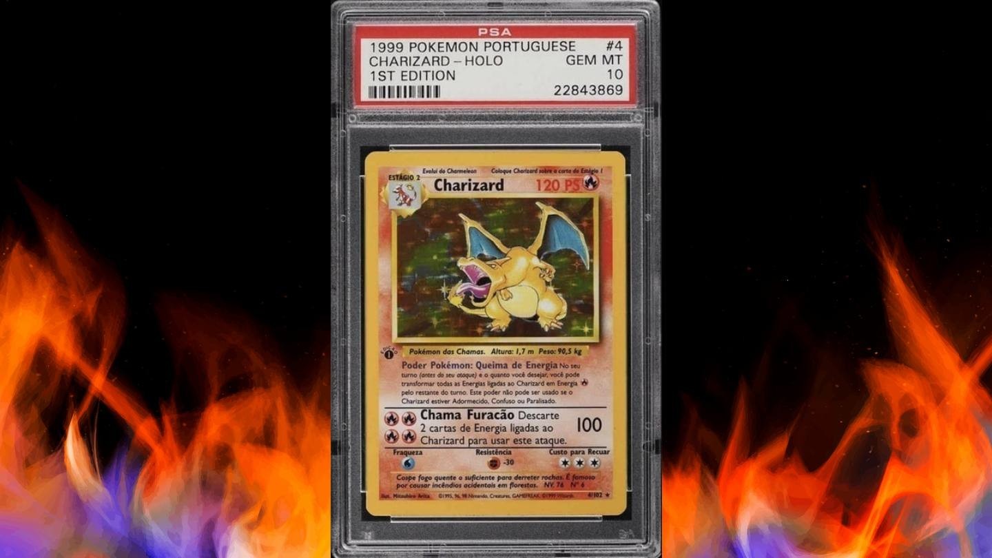 Pokemon Portuguese First Edition Charizard