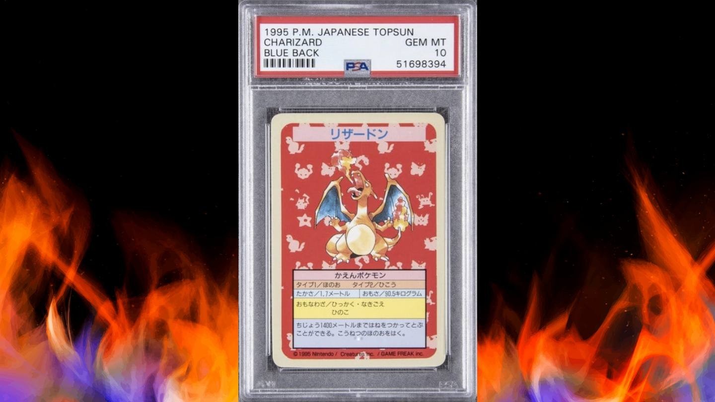 Topsun Charizard Blue Back