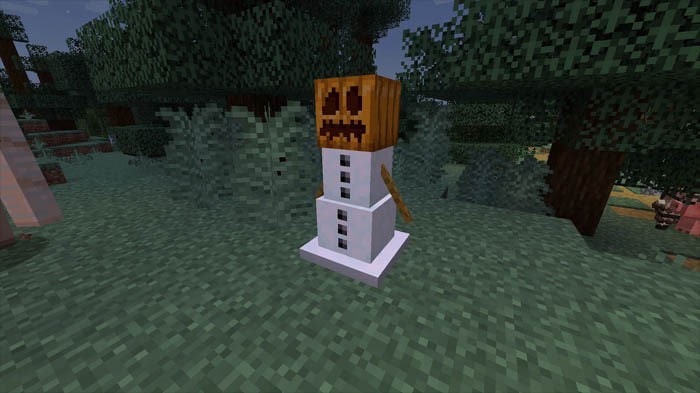 how to make a snow golem in Minecraft