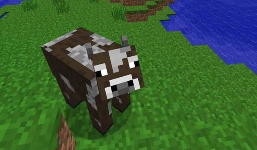 Cow in Minecraft