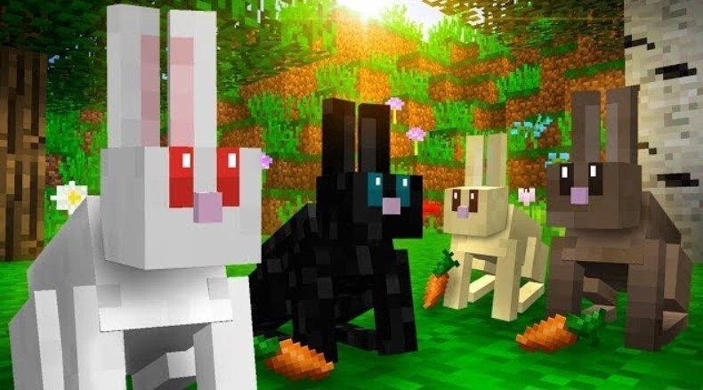 rabbit in Minecraft