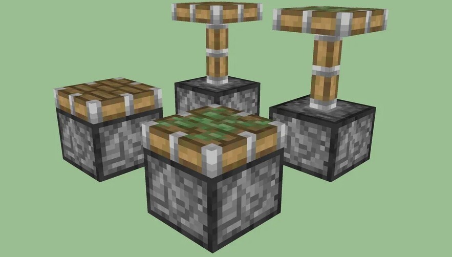 How to craft piston in Minecraft