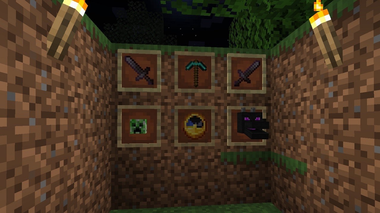 item frame in Minecraft