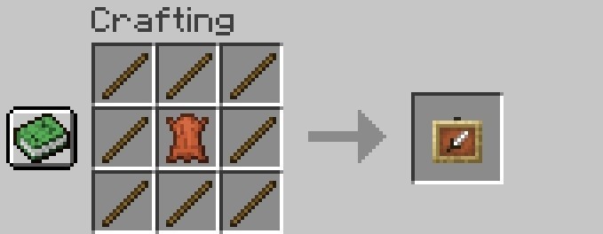 how to create item frame in minecraft