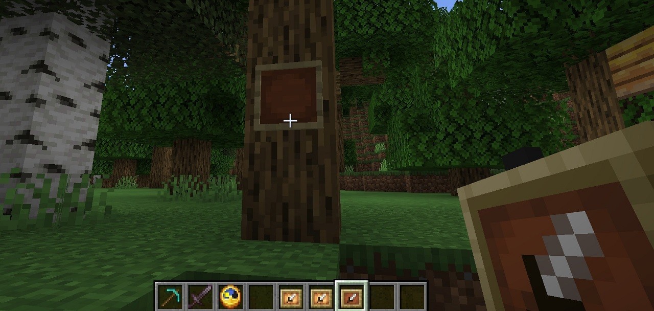 Where to use an item frame in minecraft