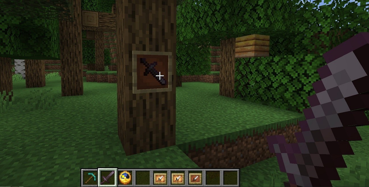 Where to use an item frame in minecraft