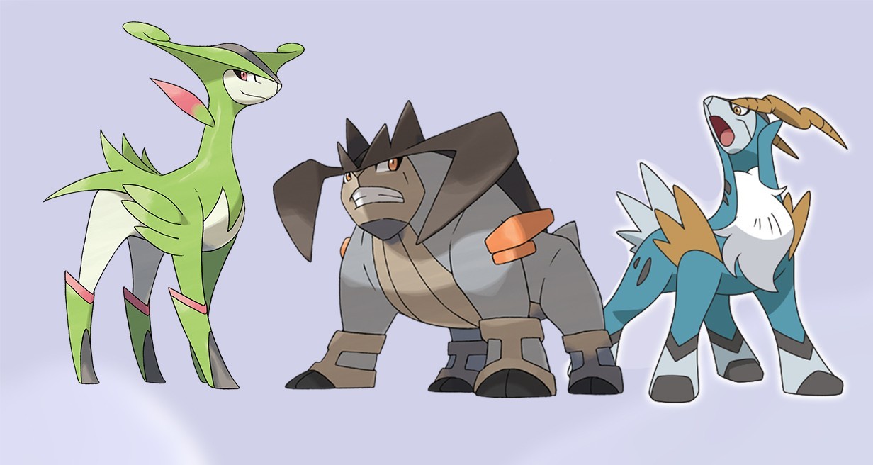 Cobalion, Terrakion e Virizion