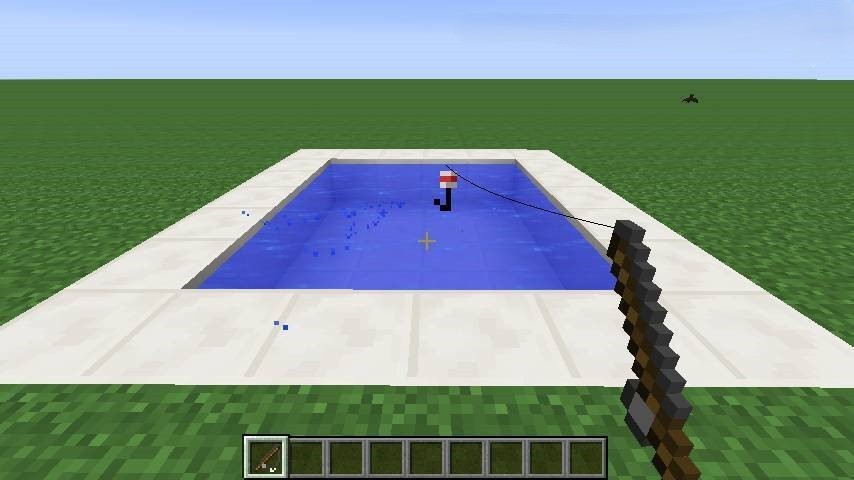 Fishing in Minecraft