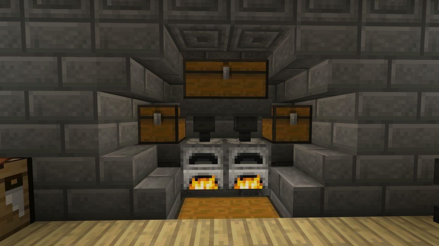 Smelting in Minecraft