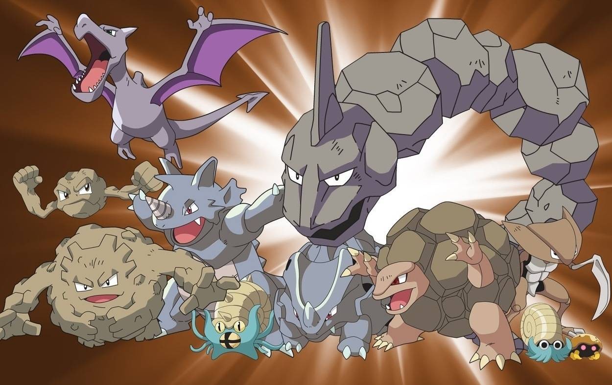 Rock type Pokémon