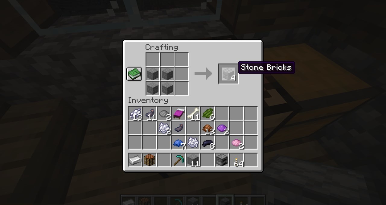 How to make stone bricks in Minecraft