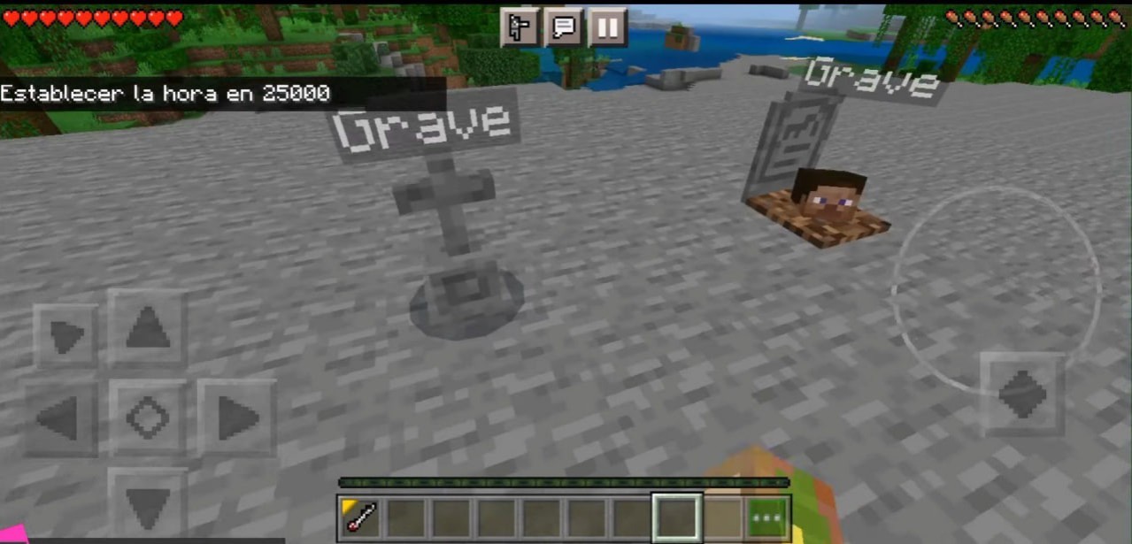 Player Graves minecraft mod