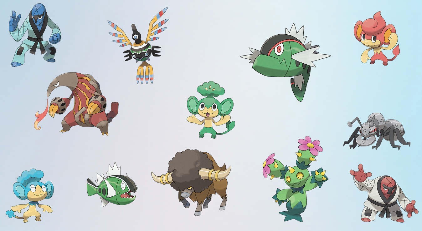 Pokémon da região Unova