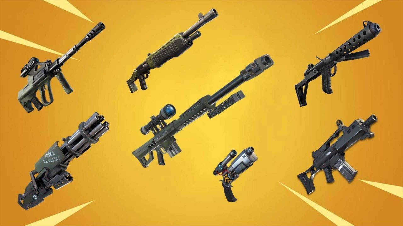 Características das armas do Fortnite