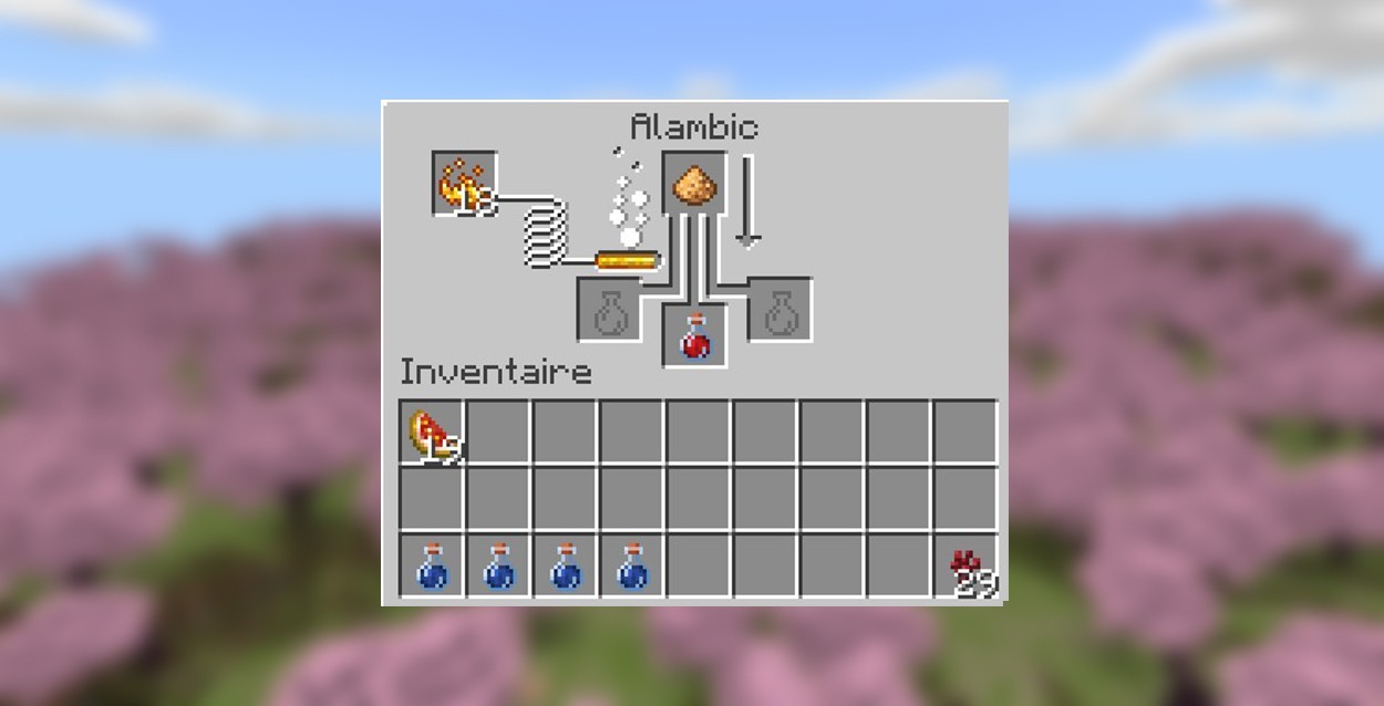 Comment préparer des potions dans Minecraft