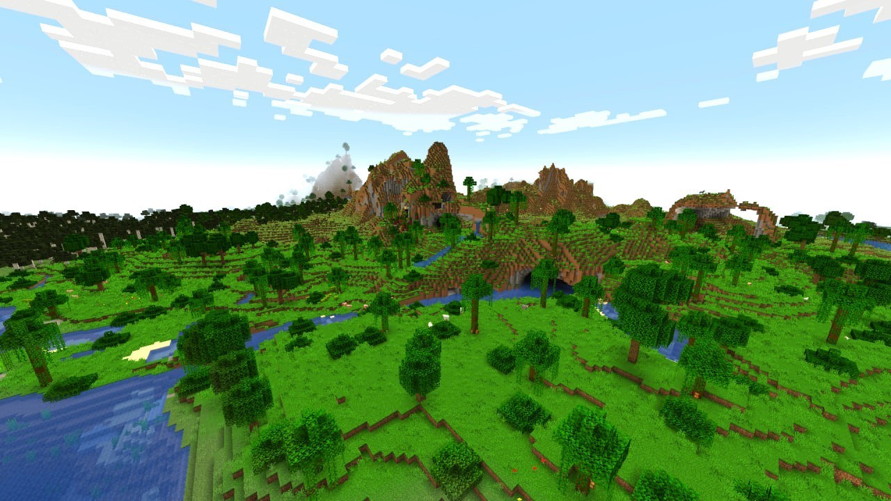 A selva em Minecraft