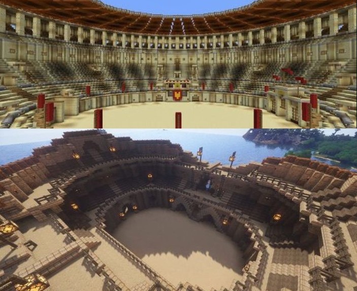 Arena para Batalhas Gladiatórias