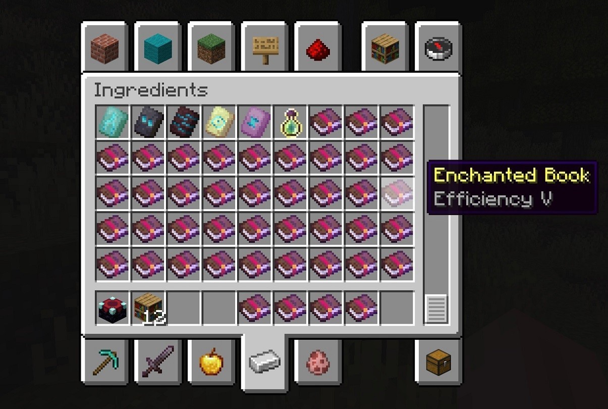 Minecraft enchantments