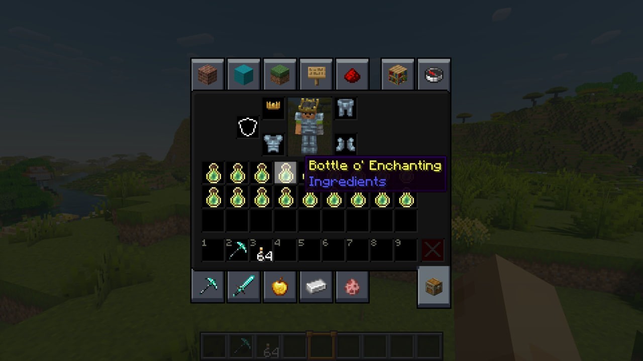 Where to Find a Bottle o Enchanting in Minecraft?